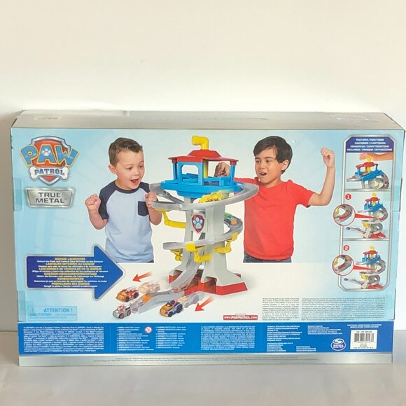 New in Box-PAW Patrol True Metal Adventure Bay Lookout  Way w/ 6 Metal Vehicles - Picture 8 of 16
